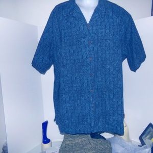 LL bean 2XL XXL reg s/sleeve shirt 100% cotton